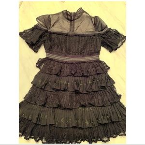 Cute black mini dress